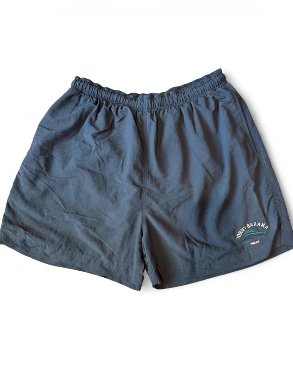Tommy Bahama Dark Blue Athletic Swim Shorts
